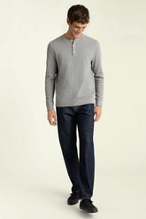 Waffle Henley / Bonobos - grey heather