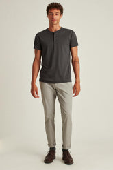 Pima Performance Short Sleeve Henley / Bonobos - grey