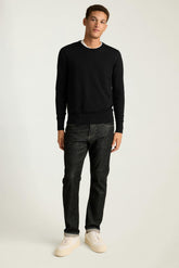 Washable Merino Crew Neck Sweater / Bonobos - jet black