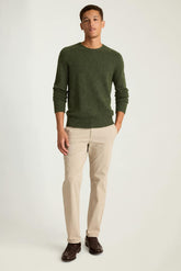 Brushed Wool Sweater / Bonobos - olive green