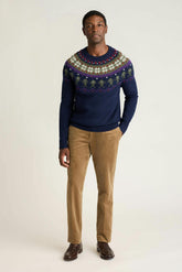 Phone Home Fair Isle Sweater / Bonobos - blue multi
