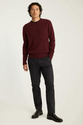 Cashmere Crew Neck Sweater / Bonobos - burgundy