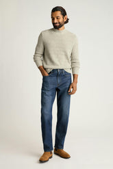 Merino Blend Mock Neck Sweater / Bonobos - light grey heather