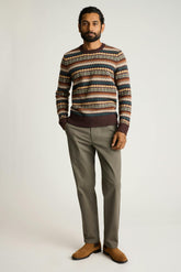 Fall Fair Isle Sweater / Bonobos - brown multicolor
