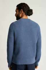 Italian Cashmere Crew Neck Sweater / Bonobos - mid blue