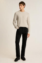 Italian Cashmere Crew Neck Sweater / Bonobos - grey heather