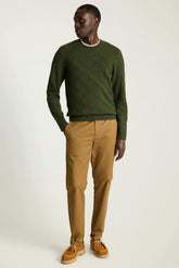 Merino Roll Neck Sweater / Bonobos - green