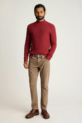 Merino Blend Mock Neck Sweater / Bonobos - light red