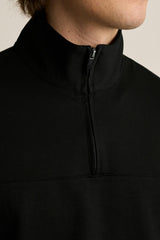 Soho Quarter Zip / Bonobos - black