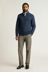 Donegal Half-Zip / Bonobos - navy blue