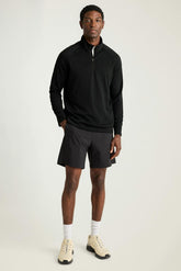 Fairgame Quarter Zip / Bonobos - black