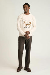 Critter Supersoft Fleece Crew / Bonobos - the goat critter