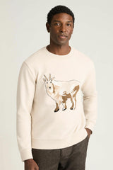 Critter Supersoft Fleece Crew / Bonobos - the goat critter