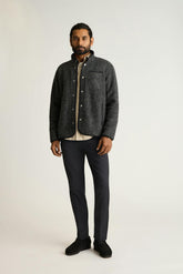 Italian Wool Fleece Jacket / Bonobos - charcoal heather