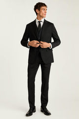 Jetsetter Wool Vest / Bonobos - black