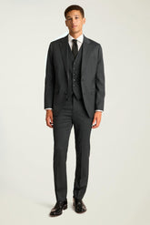 Jetsetter Wool Vest / Bonobos - charcoal