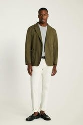 Jetsetter Washed Cotton Blazer / Bonobos - washed olive