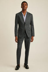 Italian Stretch Linen Suit Jacket / Bonobos - charcoal