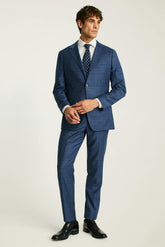 Jetsetter Wool Blazer / Bonobos - mid blue glen plaid