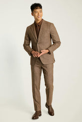 Jetsetter Italian Wool Blazer / Bonobos - khaki donegal