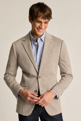 Jetsetter Knit Blazer / Bonobos - chocolate houndstooth