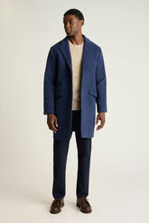 The Italian Wool Cashmere Topcoat / Bonobos - light navy blue