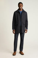 The Italian Wool Car Coat / Bonobos - navy blue