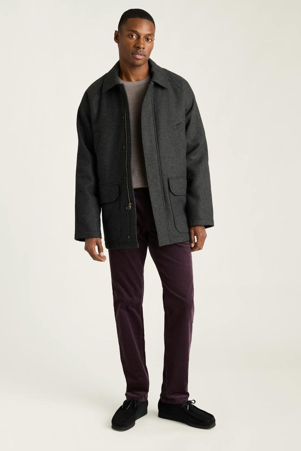 The Italian Wool Field Jacket / Bonobos - grey twill