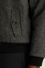 The Italian Wool Harrington Jacket / Bonobos - gray
