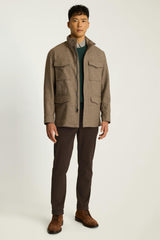 The Italian Wool Four Pocket Field Jacket / Bonobos - tan