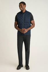 Sportsman Quilted Vest / Bonobos - navy blue