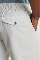 Lightweight Chino Short / Bonobos - oyster grey stripe