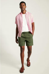 Coastal Linen Short / Bonobos - green juice