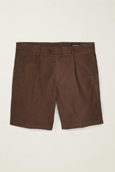 Coastal Linen Short / Bonobos - black coffee