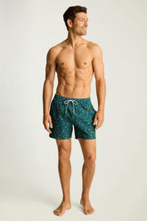 Riviera Swim Trunks / Bonobos - blue green underwater floral