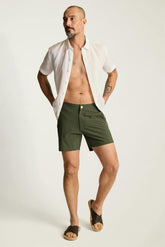 Tropez Swim Short / Bonobos - dark green