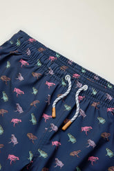 Bonoboys Swim Trunks / Bonobos - navy techno frogs