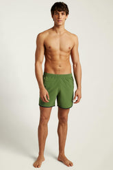 Throwback Swim Trunks / Bonobos - green toucan embroidery
