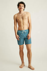 Riviera Swim Trunks / Bonobos - teal theo stripe