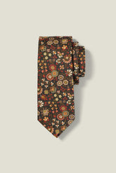 Cotton Necktie Made With Liberty Fabric / Bonobos - black alastair felicity