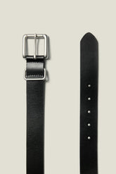 Leather Jeans Belt / Bonobos - black with nickel