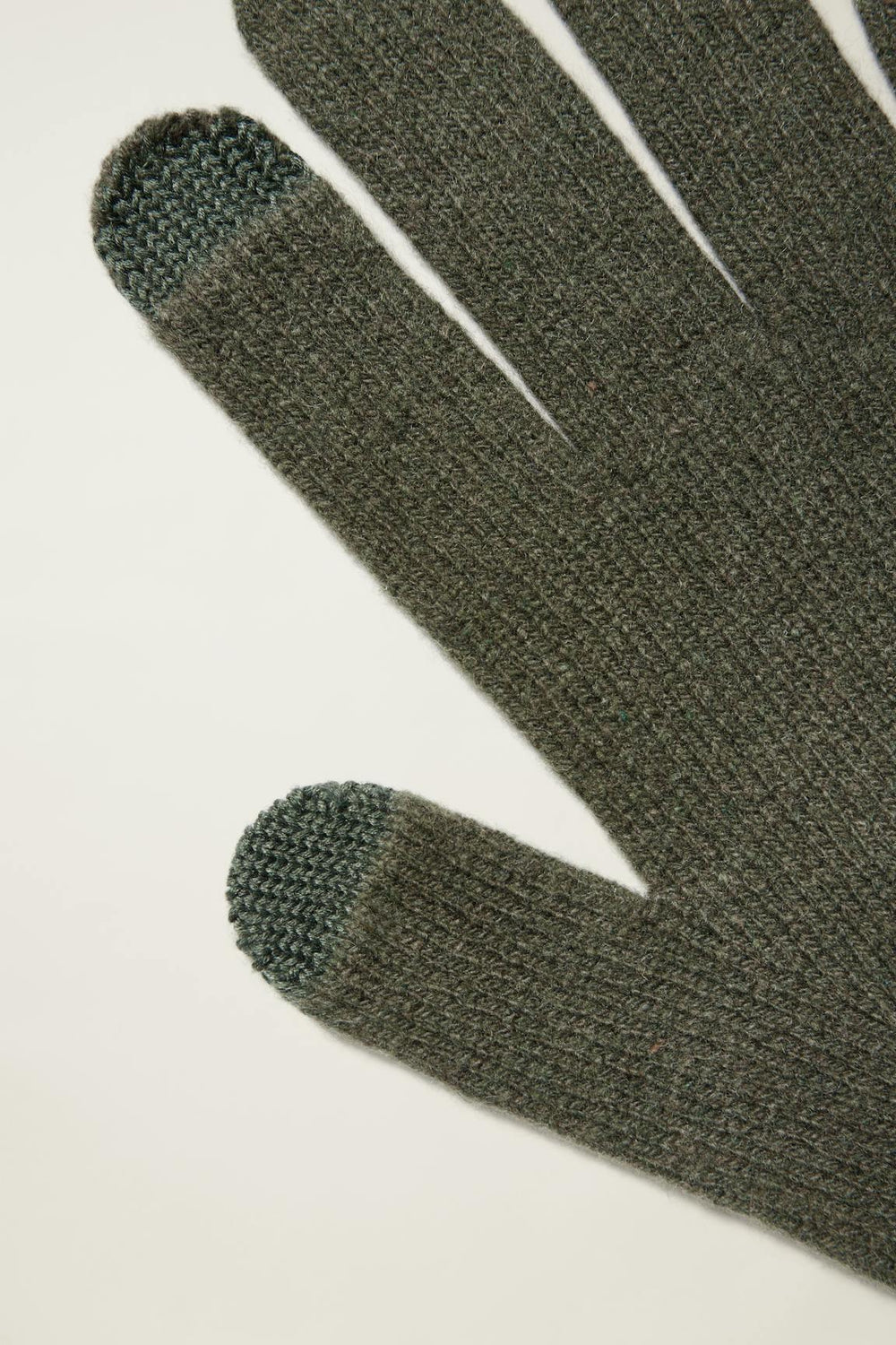 Italian Cashmere Gloves / Bonobos - dark olive green