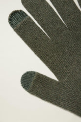 Italian Cashmere Gloves / Bonobos - dark olive green