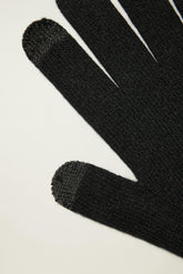 Italian Cashmere Gloves / Bonobos - black