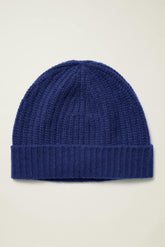 Italian Cashmere Beanie / Bonobos - royal blue