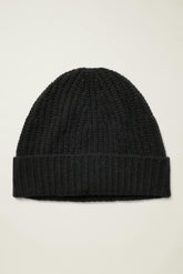 Italian Cashmere Beanie / Bonobos - black