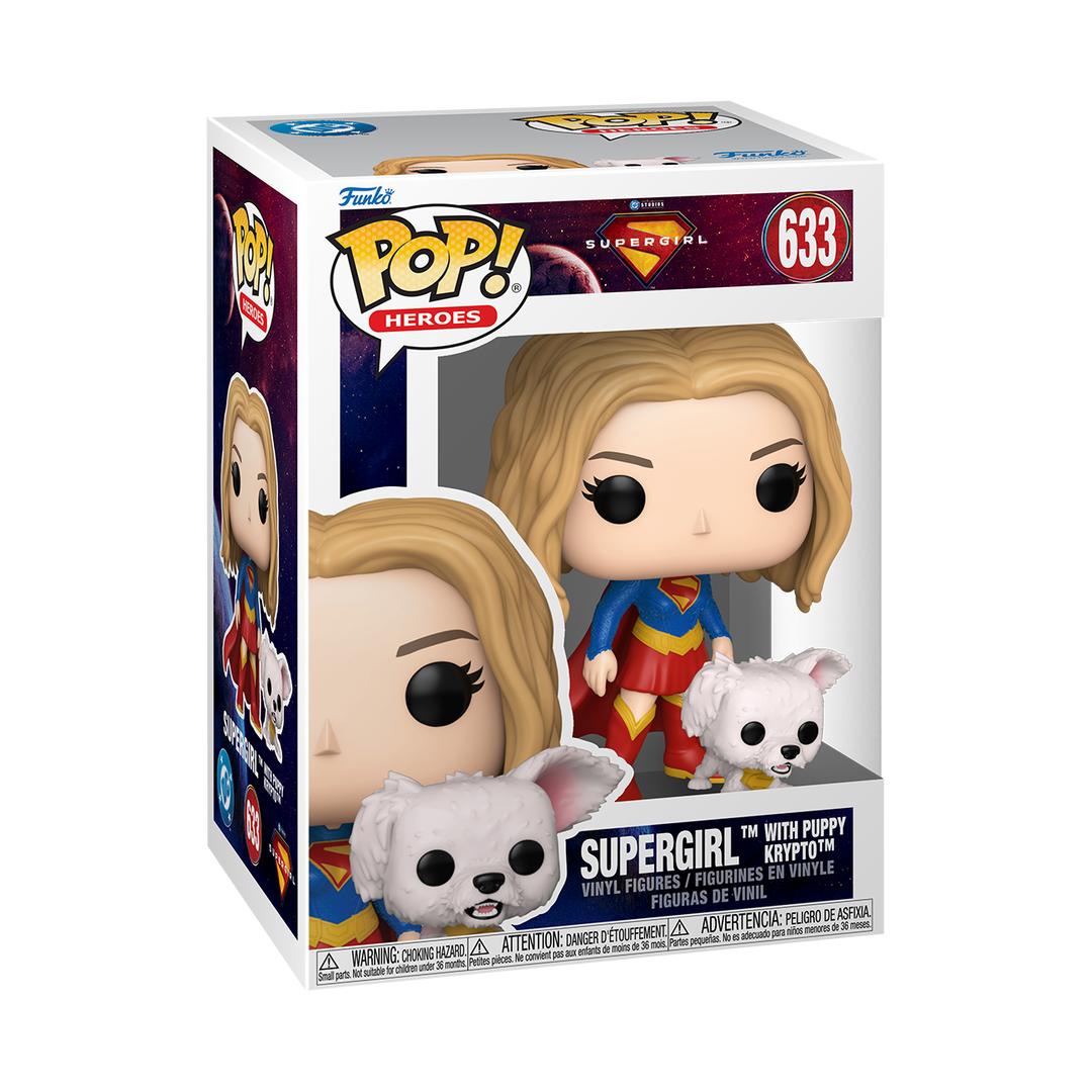 Funko Pop! & Buddy Supergirl with Puppy Krypto