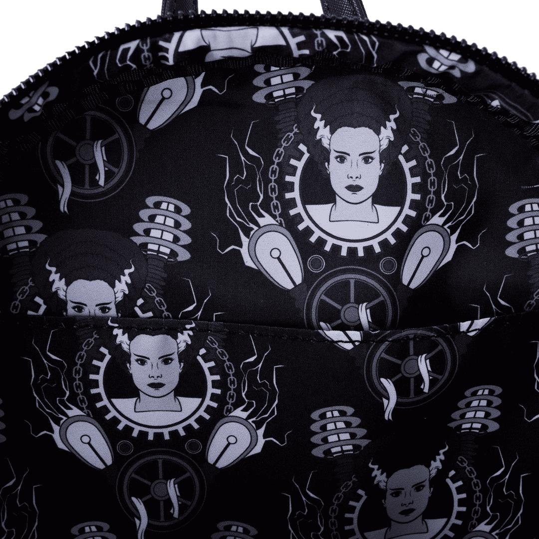 Funko Universal Monsters Exclusive The Bride Of Frankenstein Glow Mini Backpack | Loungefly