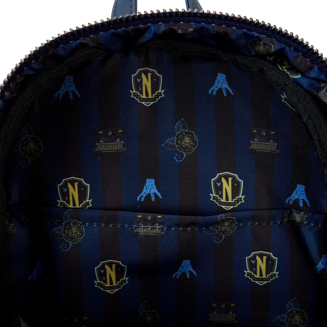 Funko Wednesday Nevermore Academy Castle Glow Mini Backpack | Loungefly