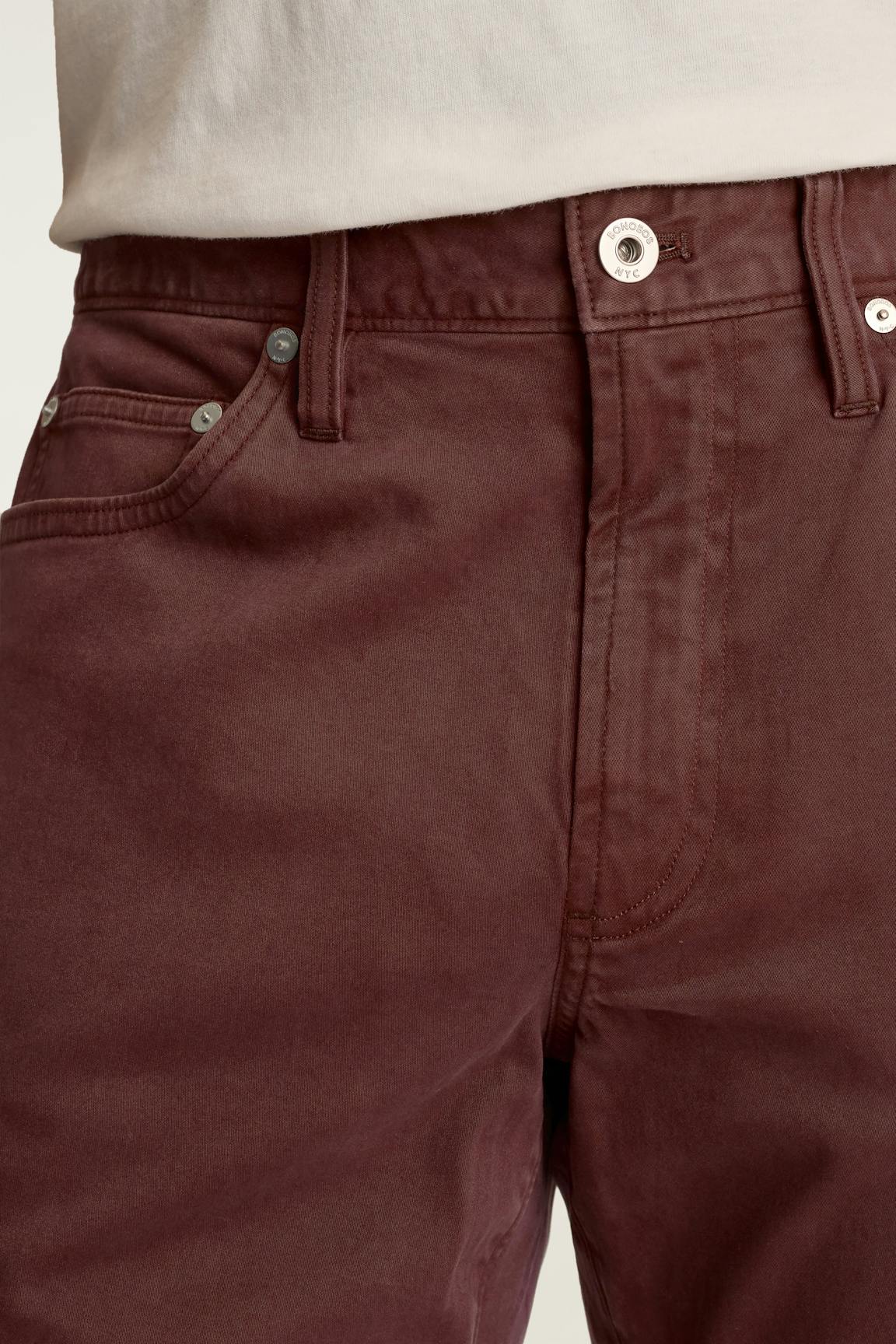 Italian Brushed 5-Pocket Pants / Bonobos - chocolate brown